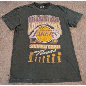 Abercrombie & Fitch NBA Los Angeles Lakers Relaxed Fit Retro T-Shirt Men's M